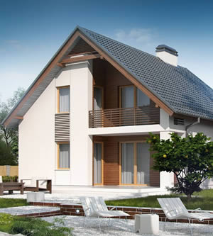 Štedljiva kuća - Alpen 160m2
